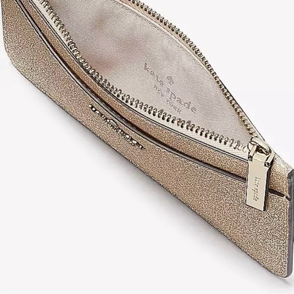 Kate Spade New York Glimmer Boxed Large Slim Cardholder In Gold - Picture 4 of 4